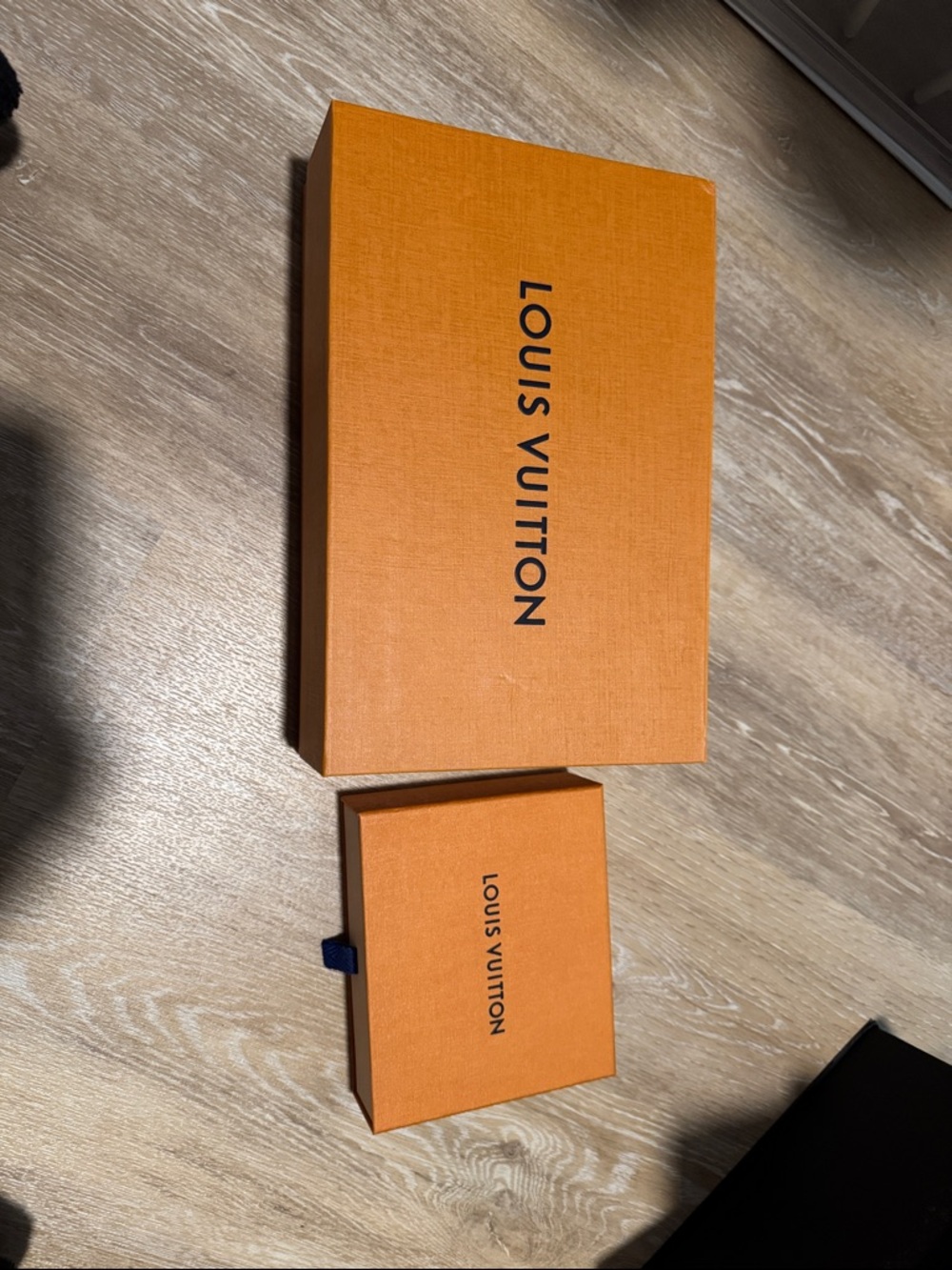 Louis Vuitton Orange Logo Gift Boxes Set